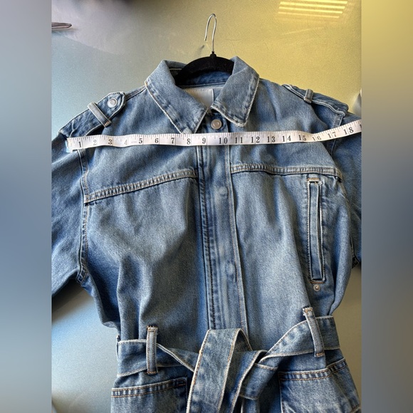 Zara Stylish Blue Denim Jacket - Picture 4 of 7